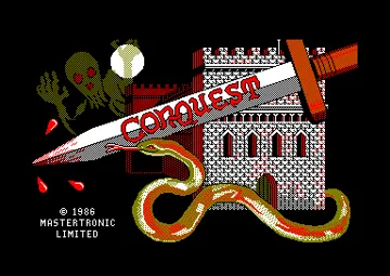 Con-Quest (UK) (1986) (Trainer) screen shot title